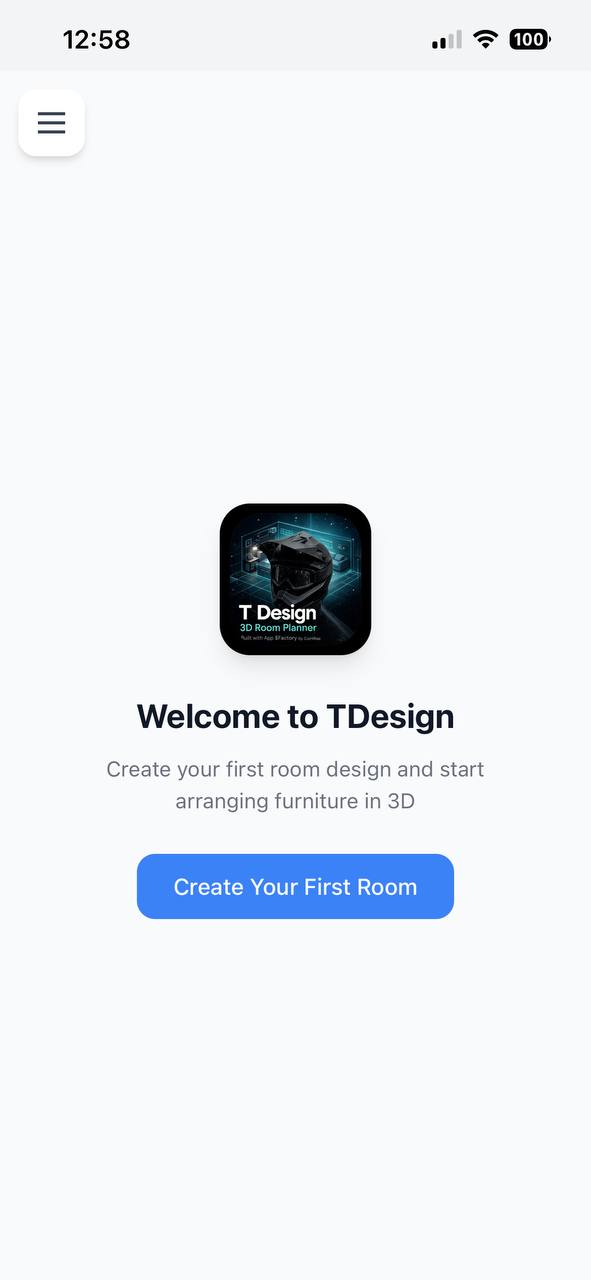 TDesign room setup 2