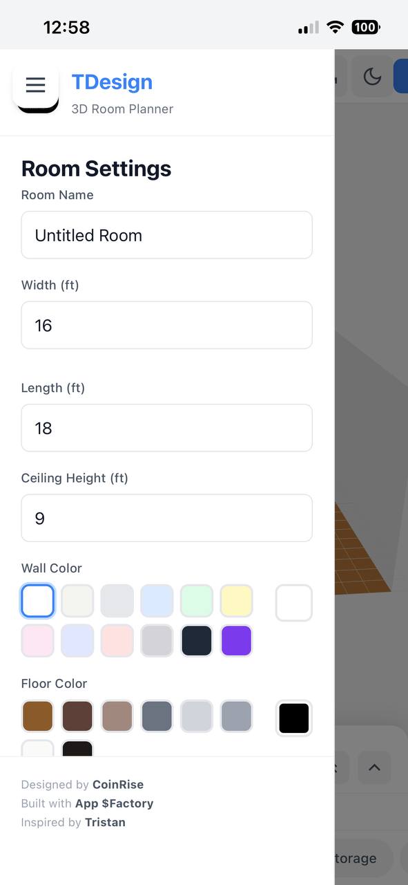 TDesign room setup 5